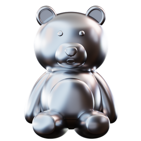 Oso de peluche  3D Icon