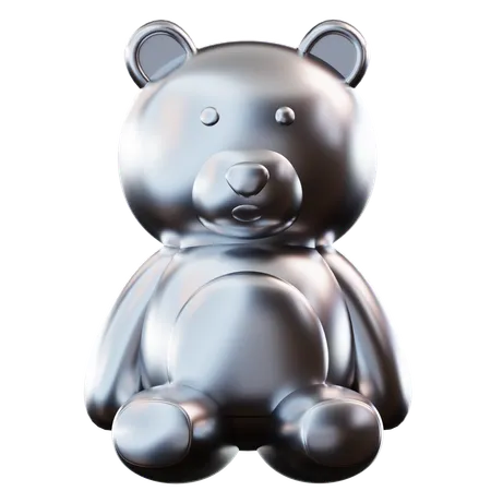 Oso de peluche  3D Icon