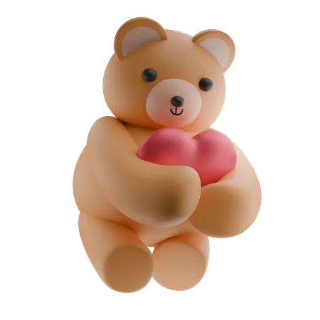 Oso de peluche  3D Icon