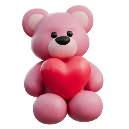 Oso de peluche  3D Icon