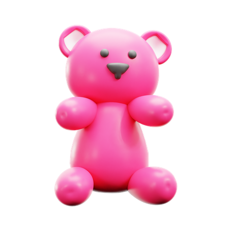 Osos de peluche  3D Icon