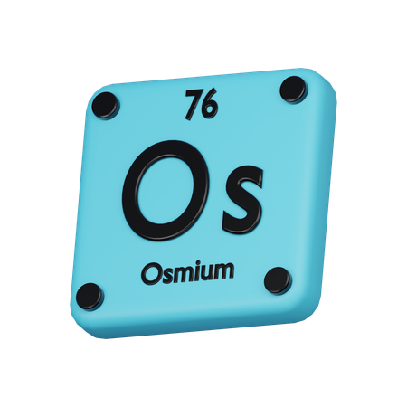 Osmium  3D Icon