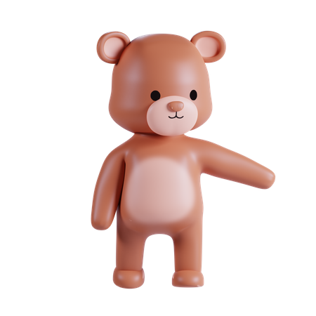 Oso  3D Illustration