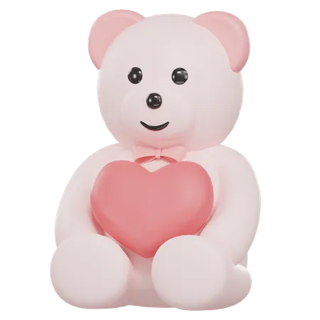 Oso de peluche  3D Icon