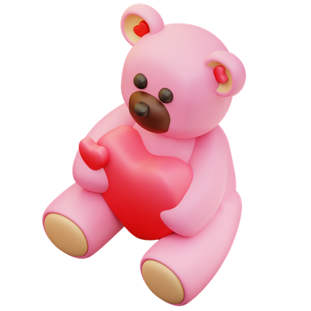 Oso de peluche  3D Icon