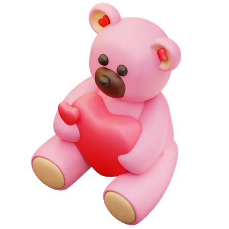 Oso de peluche  3D Icon