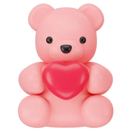 Oso de peluche  3D Icon