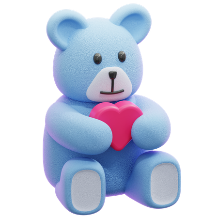 Oso de peluche  3D Icon