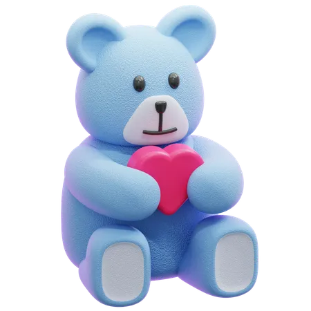 Oso de peluche  3D Icon