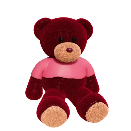 Oso de peluche  3D Icon