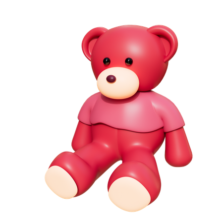 Oso de peluche  3D Icon