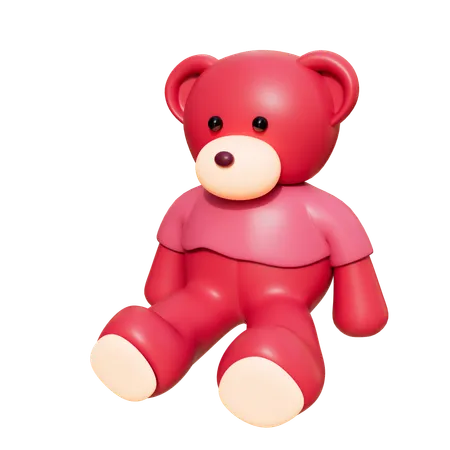 Oso de peluche  3D Icon