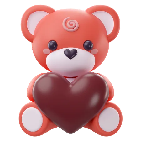 Oso de peluche  3D Icon