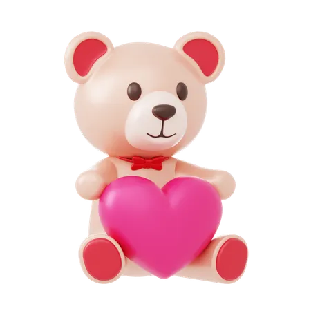 Oso de peluche  3D Icon