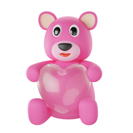 Oso de peluche  3D Icon