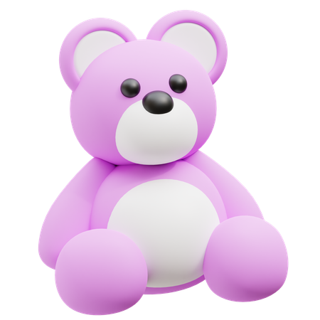 Oso de peluche  3D Icon