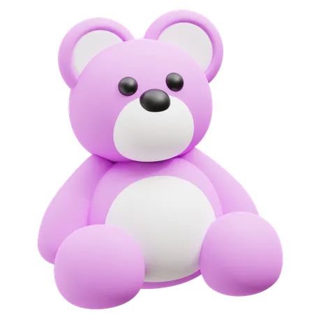 Oso de peluche  3D Icon