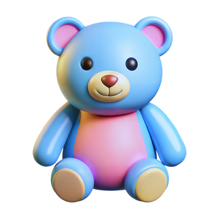 Oso de peluche  3D Icon