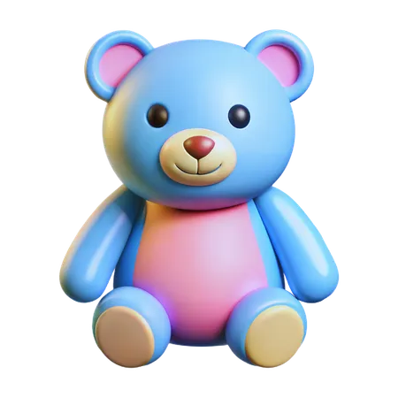 Oso de peluche  3D Icon