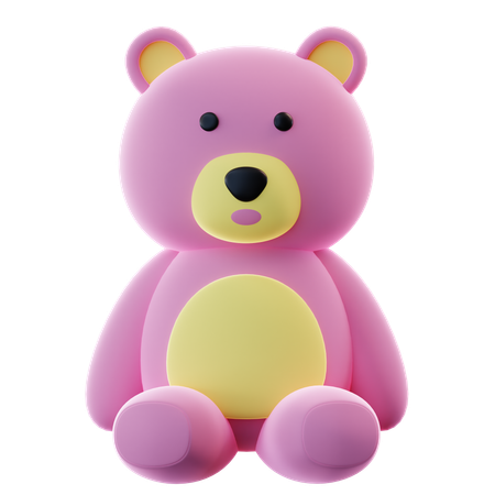 Oso de peluche  3D Icon