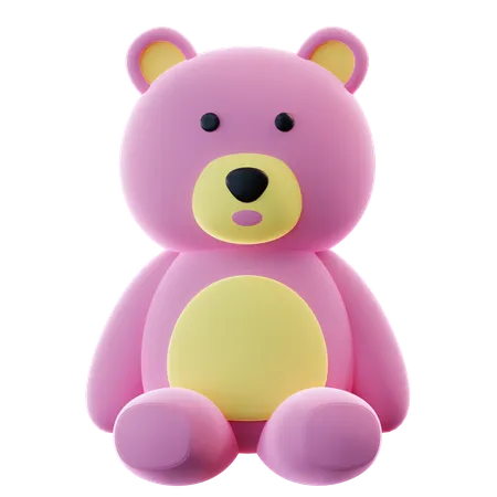 Oso de peluche  3D Icon