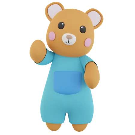 Oso de peluche  3D Icon