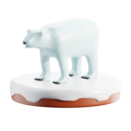 Oso polar  3D Icon