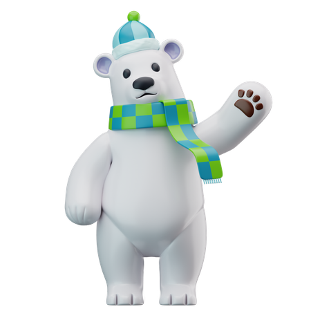 Oso polar  3D Icon