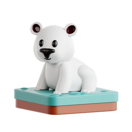 Oso polar  3D Icon