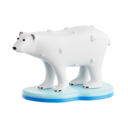 Oso polar  3D Icon