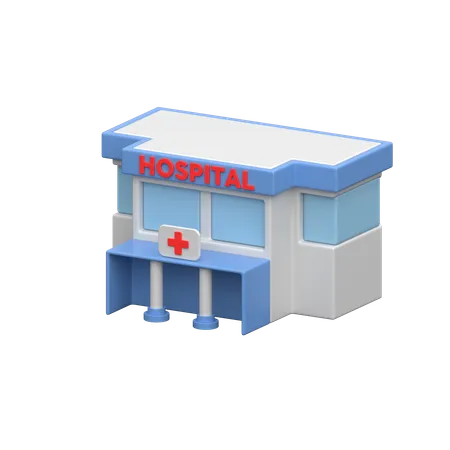 Ospedale  3D Icon