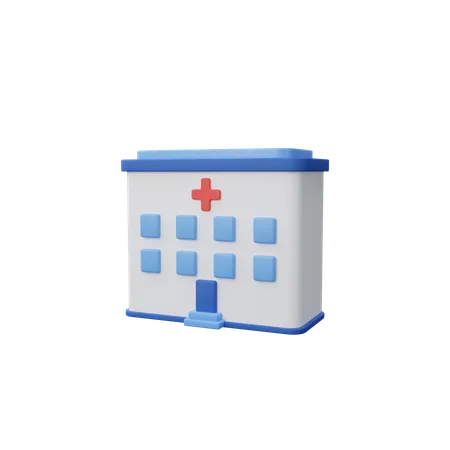 Ospedale  3D Icon