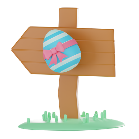 Osterbanner  3D Icon