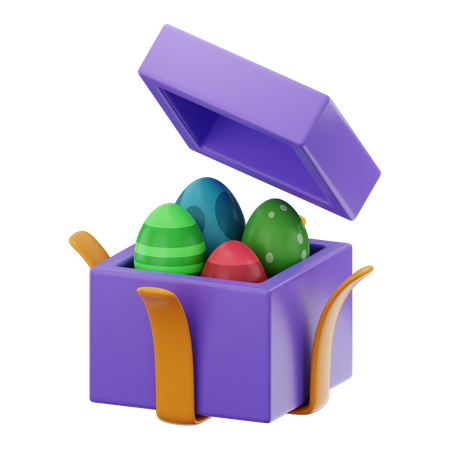 Osterei-Geschenkbox  3D Icon