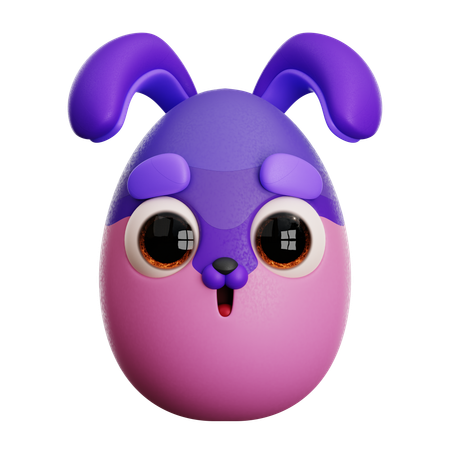OSTERHASE LILA  3D Icon