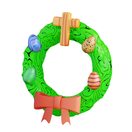 Ostern Blumen  3D Icon