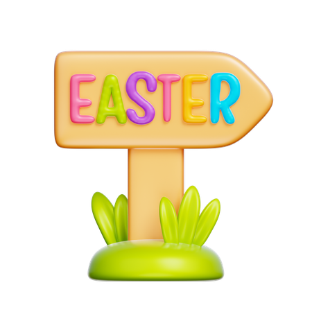 Ostern-Brett  3D Icon