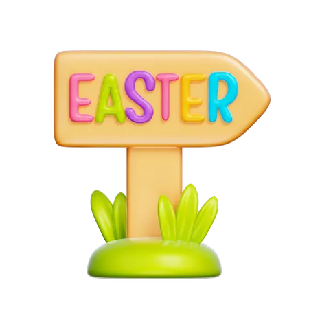 Ostern-Brett  3D Icon