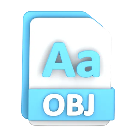 Otf File  3D Icon