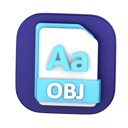 OTF File  3D Icon
