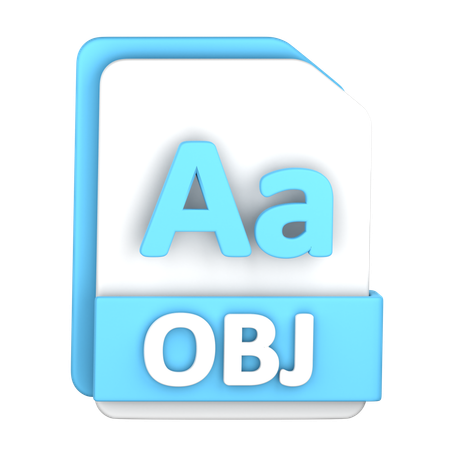 Otf File  3D Icon