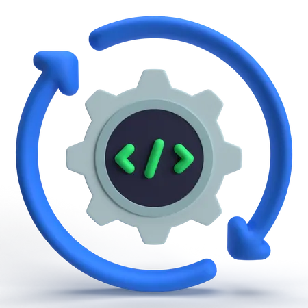 Otimizar web  3D Icon