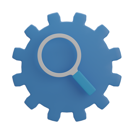 Otimização de pesquisa  3D Icon