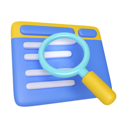 Otimização de SEO  3D Icon