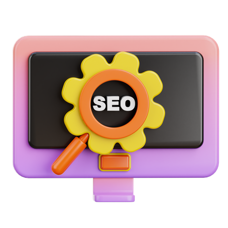 Otimização de SEO  3D Icon