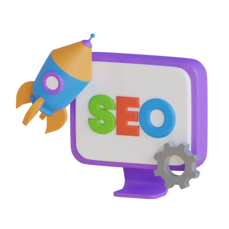 Otimização de SEO  3D Icon