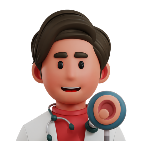 Otolaryngologist  3D Icon