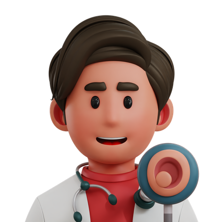 Otorrinolaringologista  3D Icon