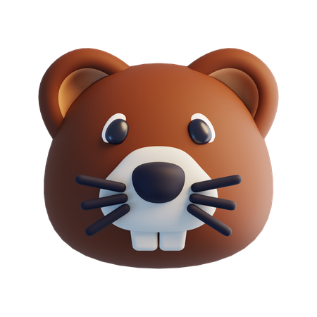 Otter  3D Icon