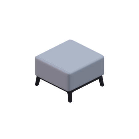 Ottoman  3D Icon